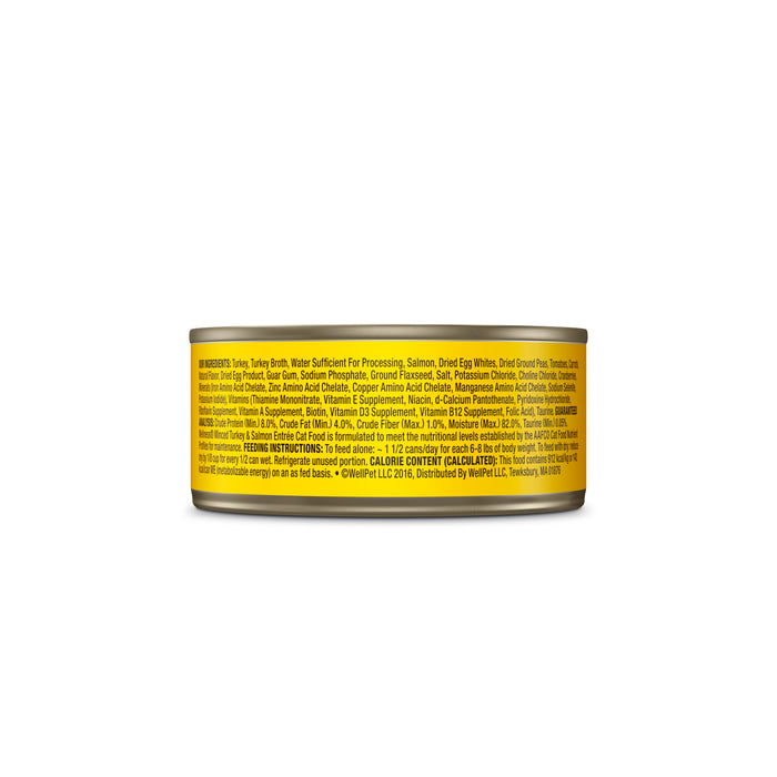 Wellness Complete Health Minced Turkey & Salmon Entree Canned Cat Food [Weight : 5.5 oz]