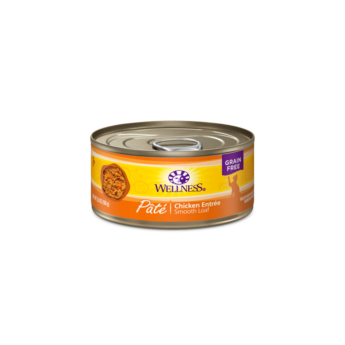 Wellness Complete Health Pate Chicken Wet Cat Food [Weight : 5.5 oz]