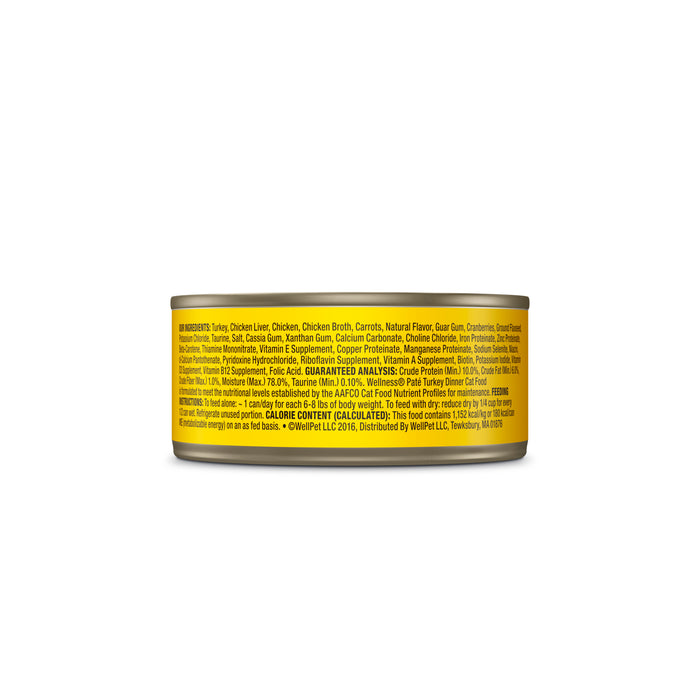 Wellness Complete Health Turkey Pate Cat Canned Food [Weight : 5.5 oz]