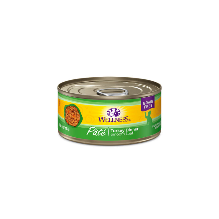 Wellness Complete Health Turkey Pate Cat Canned Food [Weight : 5.5 oz]