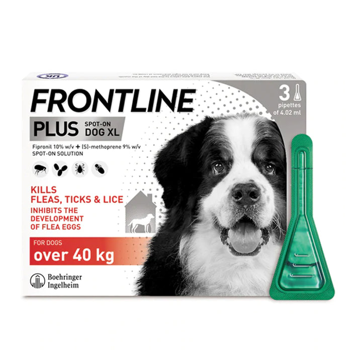 Frontline Plus - Fleas and Ticks Prevention for Dogs 6 Pips