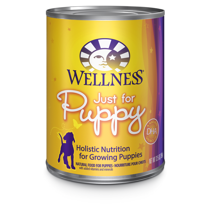 Wellness Complete Health Just For Puppy Wet Dog Food [Weight: 12.5 oz]