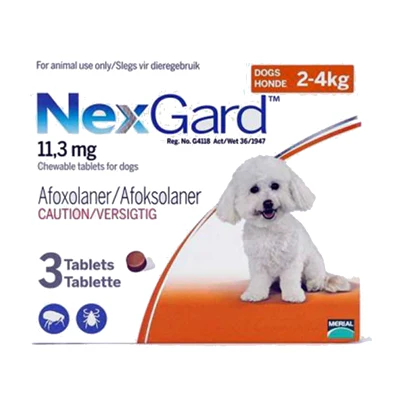 Nexgard Chewable Flavor - Fleas, and Ticks Prevention for Dogs 3's