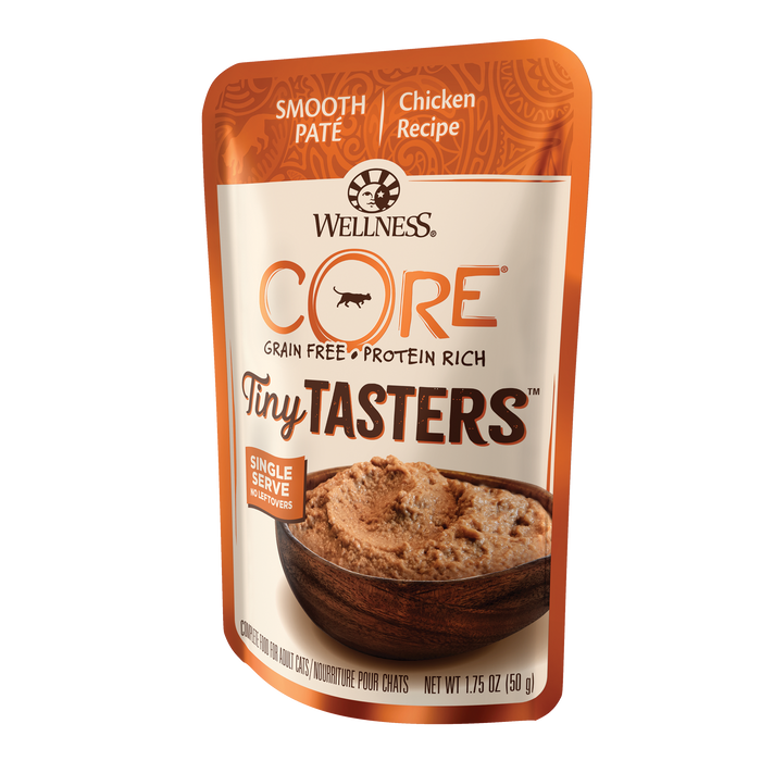 Wellness CORE Tiny Tasters Kitten Pate Chicken Wet Cat Food [Weight : 1.75 oz]
