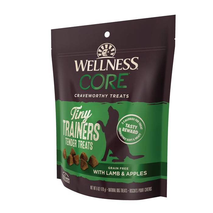 Wellness CORE Tiny Trainers Lamb & Apple Tender Dog Treats [Wt : 6 oz]