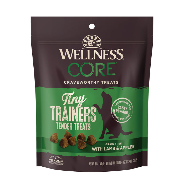 Wellness CORE Tiny Trainers Lamb & Apple Tender Dog Treats [Wt : 6 oz]
