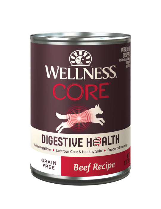 Wellness CORE Digestive Health Pate Beef Wet Dog Food [Weight : 13 oz]