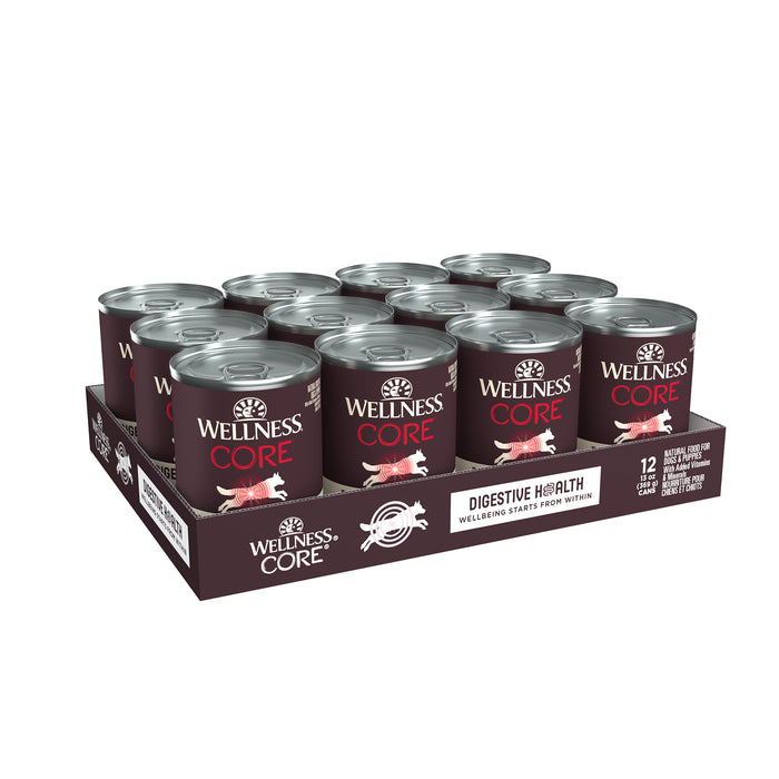 Wellness CORE Digestive Health Pate Beef Wet Dog Food [Weight : 13 oz]