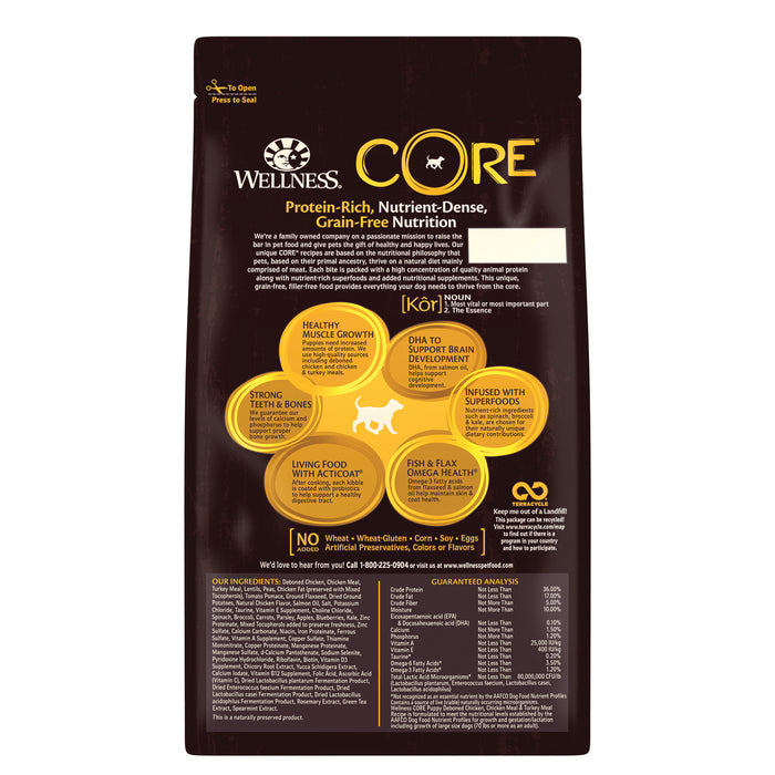 Wellness CORE Puppy Dry Dog Food [Weight: 4 lb]
