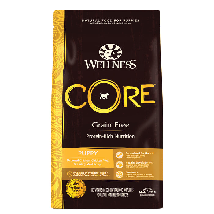 Wellness CORE Puppy Dry Dog Food [Weight: 4 lb]