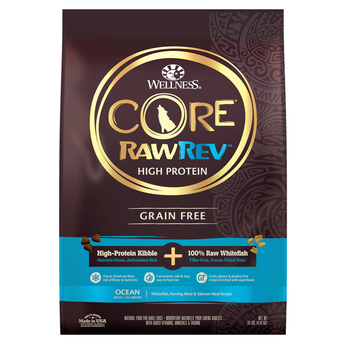 Wellness CORE RawRev Ocean Dry Dog Food [Weight : 10 lb]
