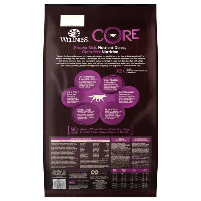 Wellness CORE Senior Dog Food [Weight: 12 lb]