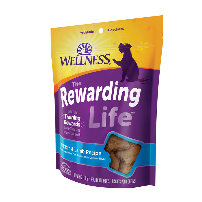 Wellness Rewarding Life Chicken & Venison Recipe Dog Treats [Weight: 6 oz]