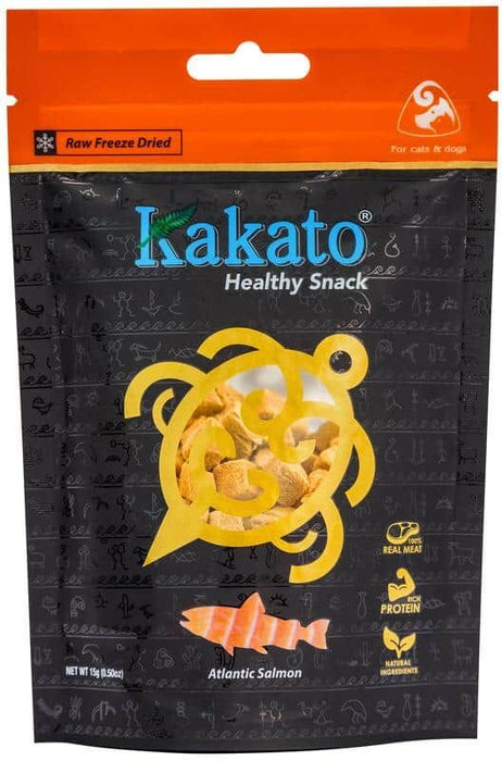 Kakato Freeze-dried Altantic Salmon Dice 15g