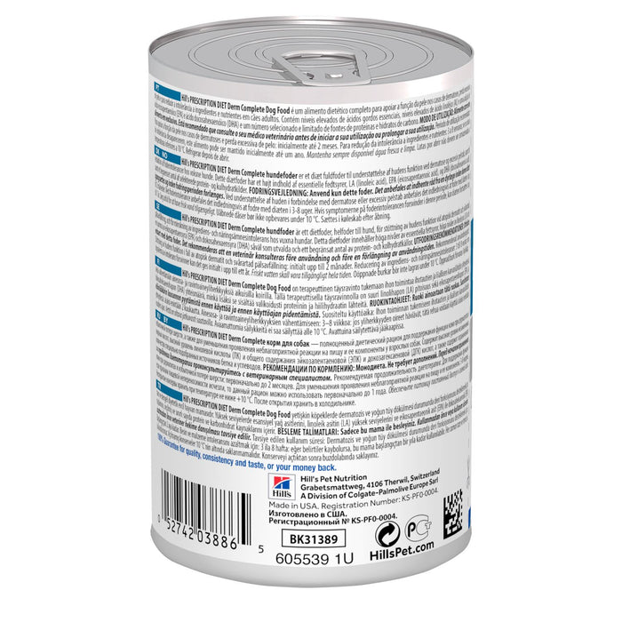 Hill's Prescription Diet - Derm Complete Wet Dog Food Original
