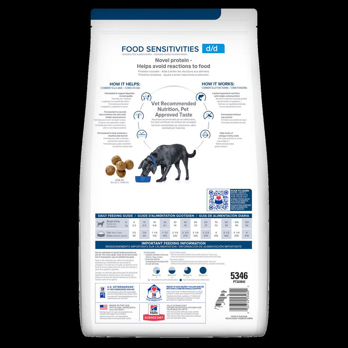 Hill's Prescription Diet - d/d Potato & Salmon Recipe Dry Dog Food
